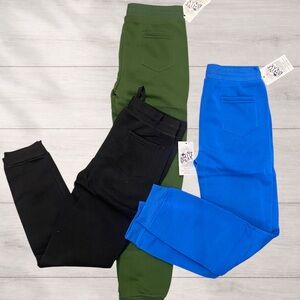 KIDS JOGGER BUNDLE Blue Olive Green & Black Jogger Sweatpant